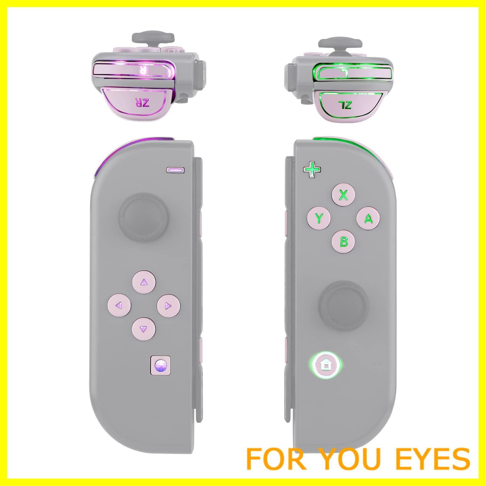数量限定】eXtremeRate Switchに対応用ジョイコンDFS LEDキット
