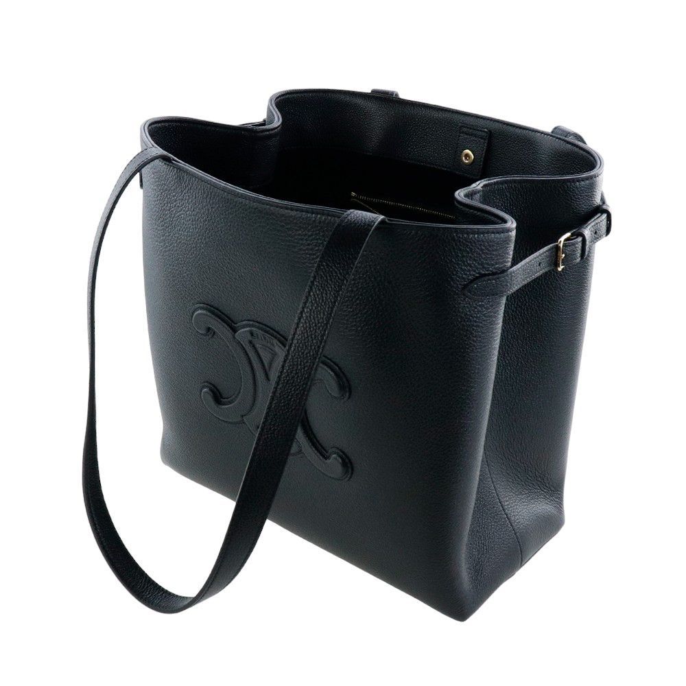CELINE ミディアム カバ アナイス キュイル 121733ENY38NO 通勤OK《CELINE》ミディアム カバ アナイス キュイル トリオンフ
