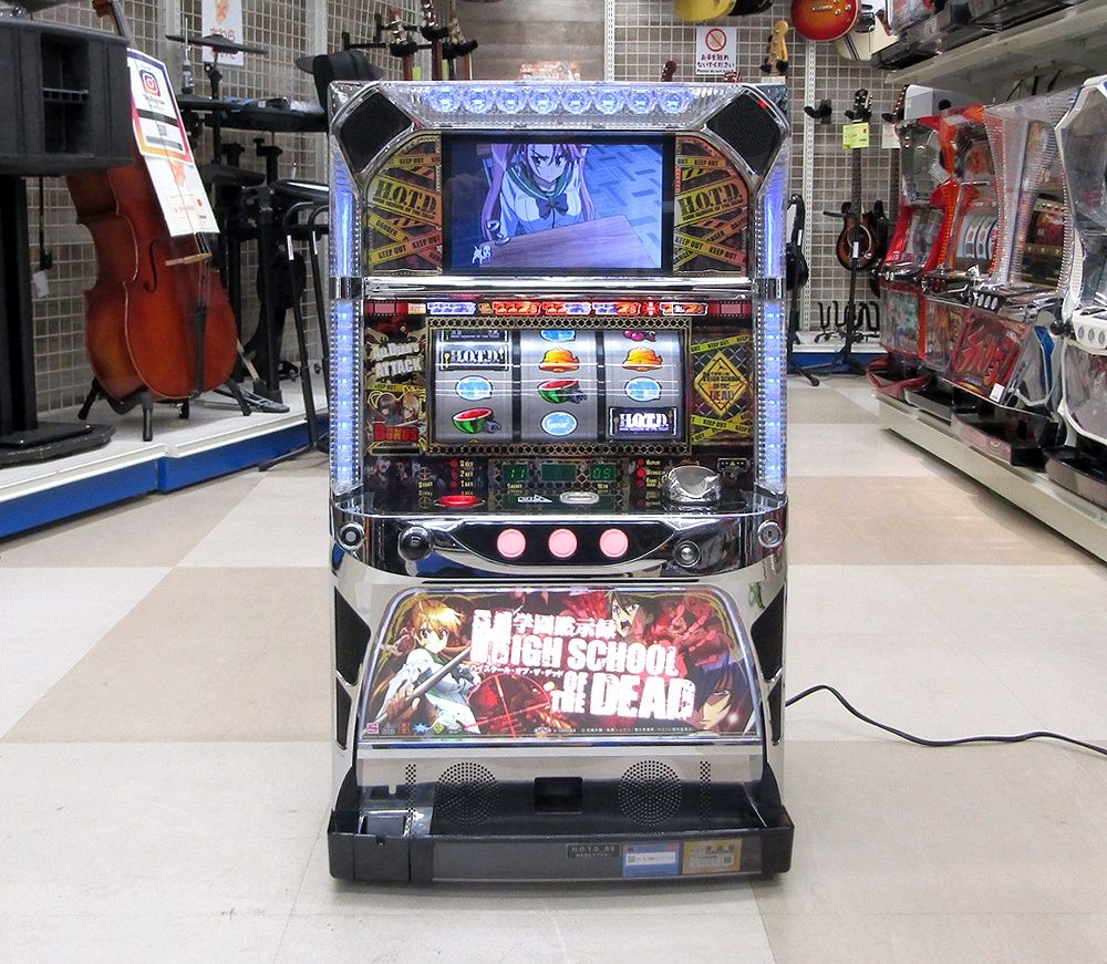 パチスロ実機 学園黙示録 HIGH SCHOOL OF THE DEAD ハイスクールオブザ