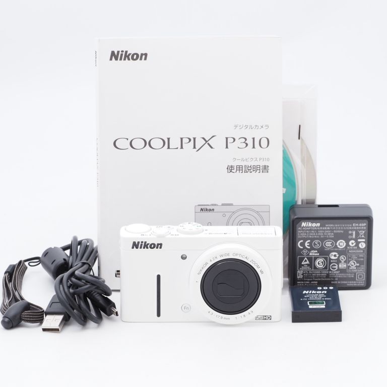 Nikon ニコン COOLPIX P310 ホワイト - デジタルカメラ