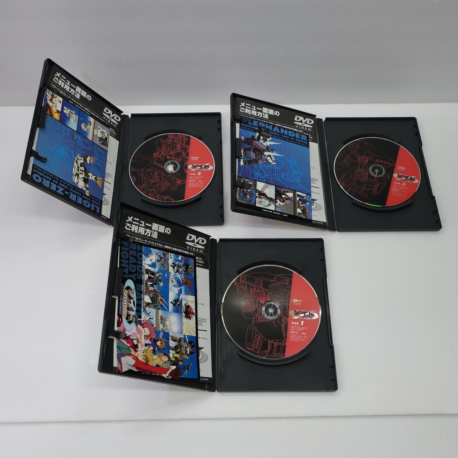 全9巻セット】ゾイド新世紀/ゼロ DVD ZOIDS ポストカード付き