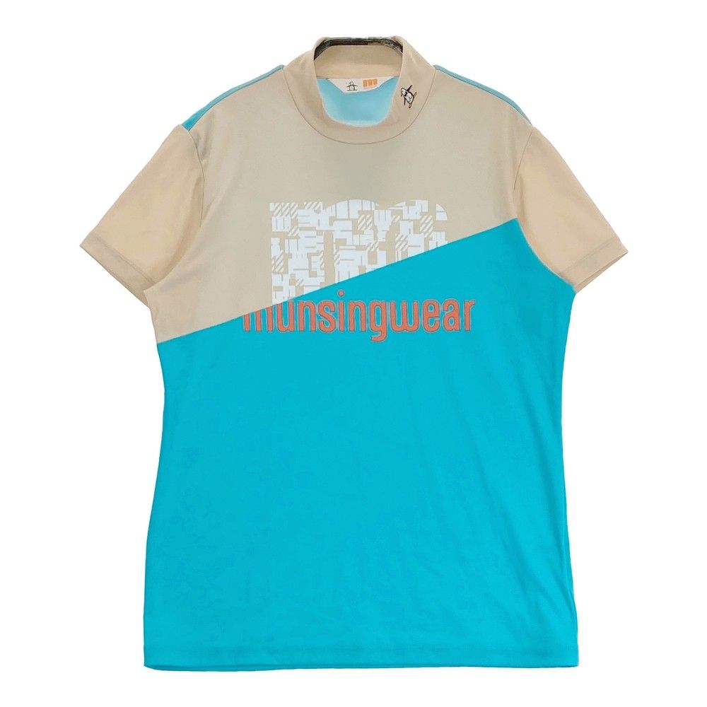 MUNSING WEARマンシングウェア ハイネック半袖Tシャツ M メンズ サイズ