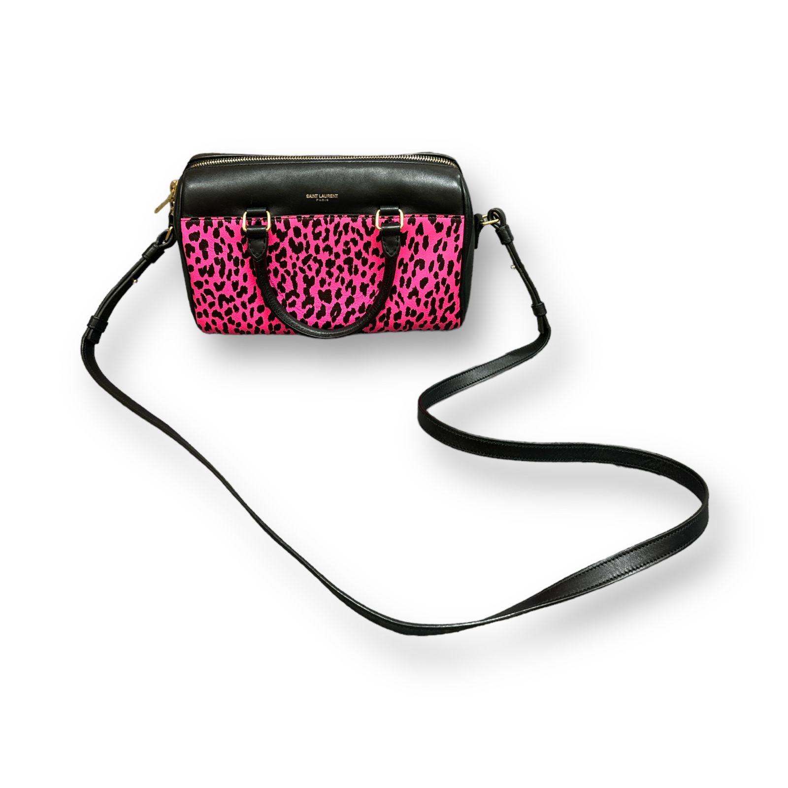 Saint Laurent Paris ベイビー ダッフル ショルダー バッグ