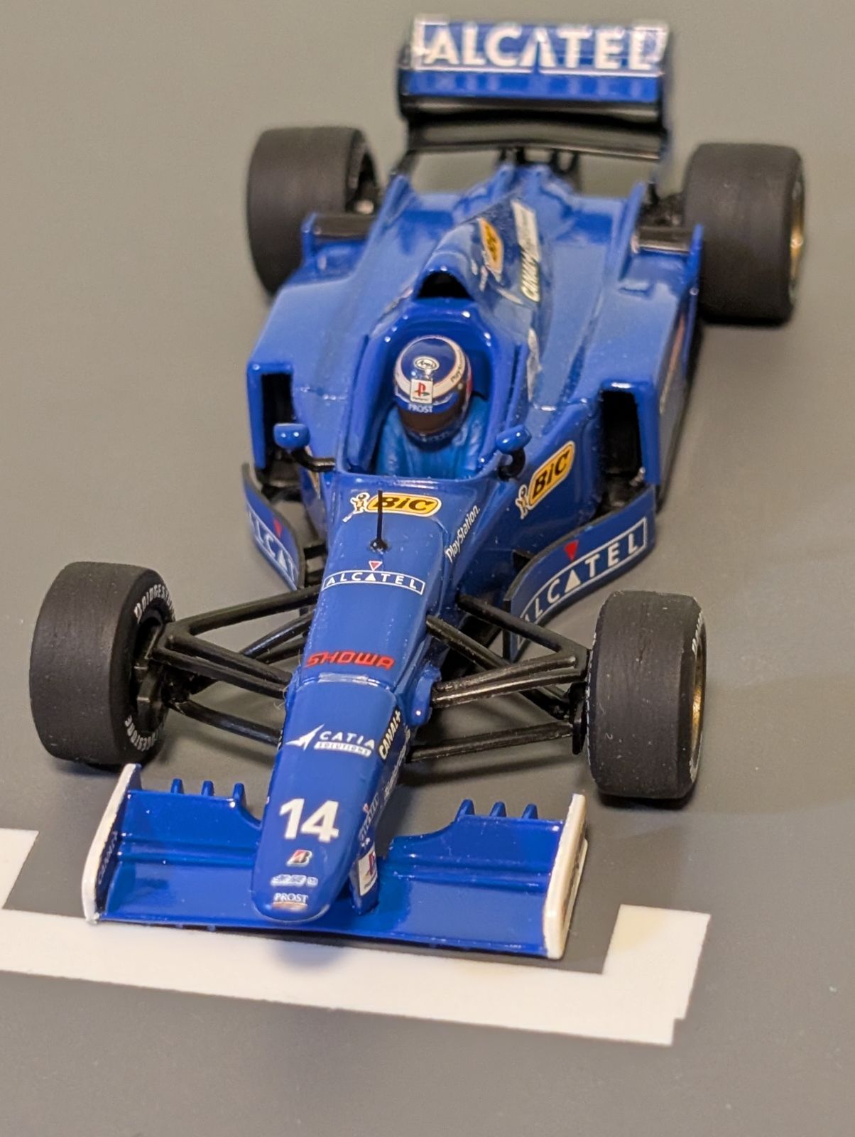 ミニチャンプス 1/43 プロスト 無限ホンダ JS45 F1グランプリ 1997