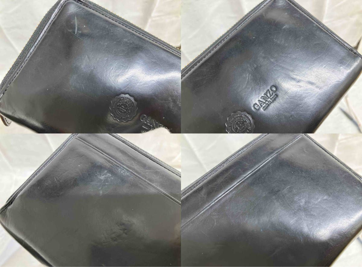 【GANZO】 ガンゾ GUD2　ラウンドファスナー長財布　ブラック GUD2(ジーユーディー2) ラウンドファスナー長財布｜グイディ｜最