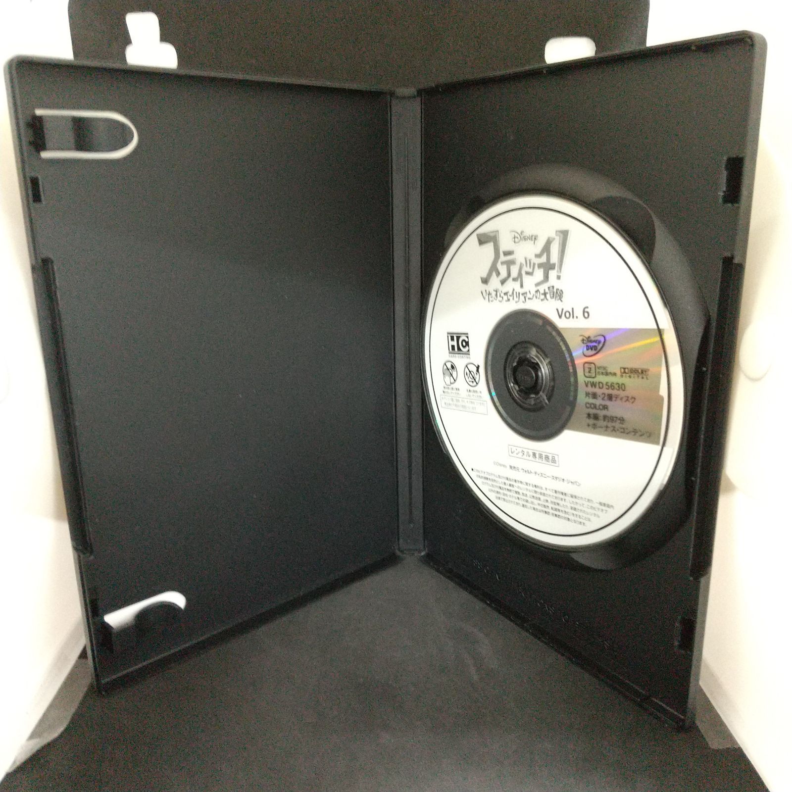 スティッチ！ いたずらエイリアンの大冒険 Vol.6 レンタル専用 中古 DVD ケース付き - メルカリ