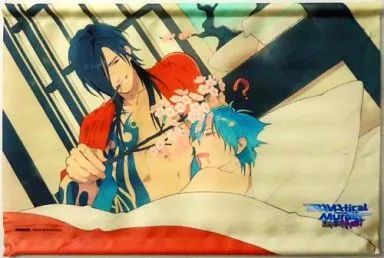 【中古】タペストリー 紅雀&蒼葉 ほにゃらら描き下ろしA3タペストリー 「PCソフト DRAMAtical Murder re:connect」 とらのあな予約特典