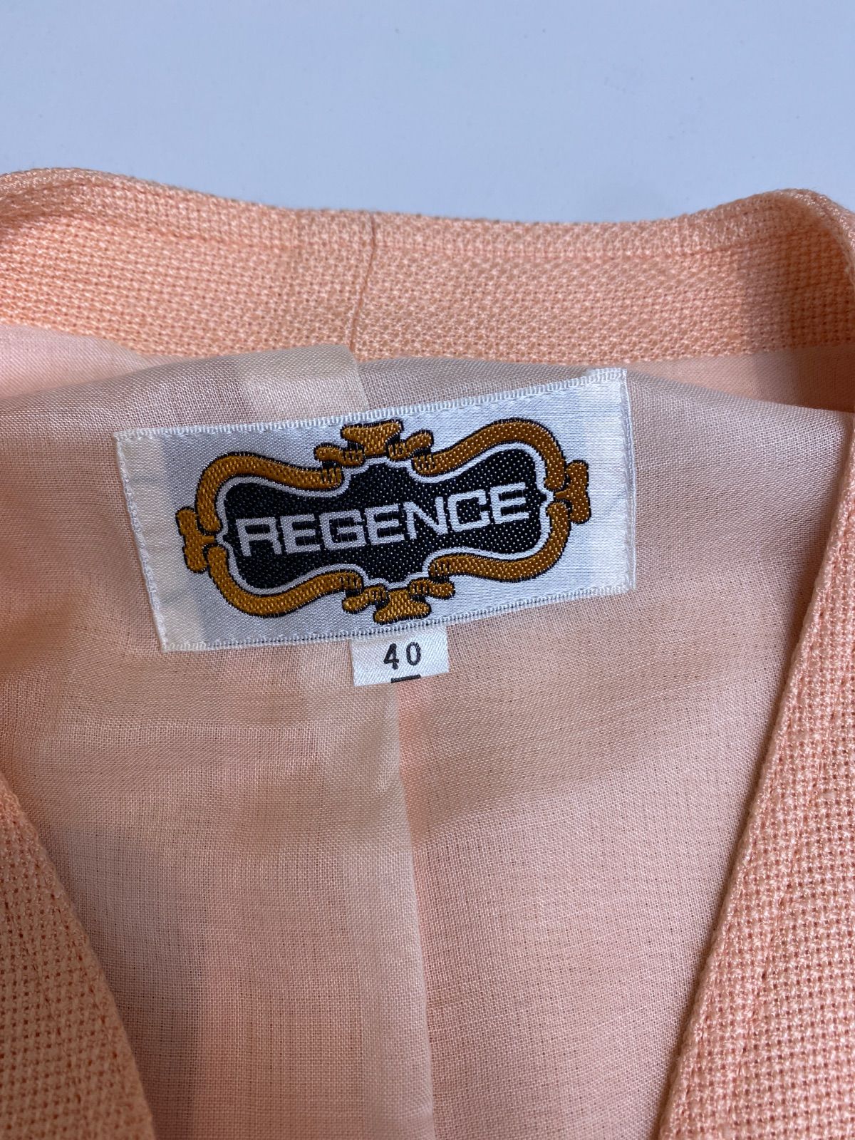 美品 レジジャンス REGENCE セットアップ 40号(11号/L相当) 美品 レジジャンス REGENCE セットアップ 40号(11号/L相当)