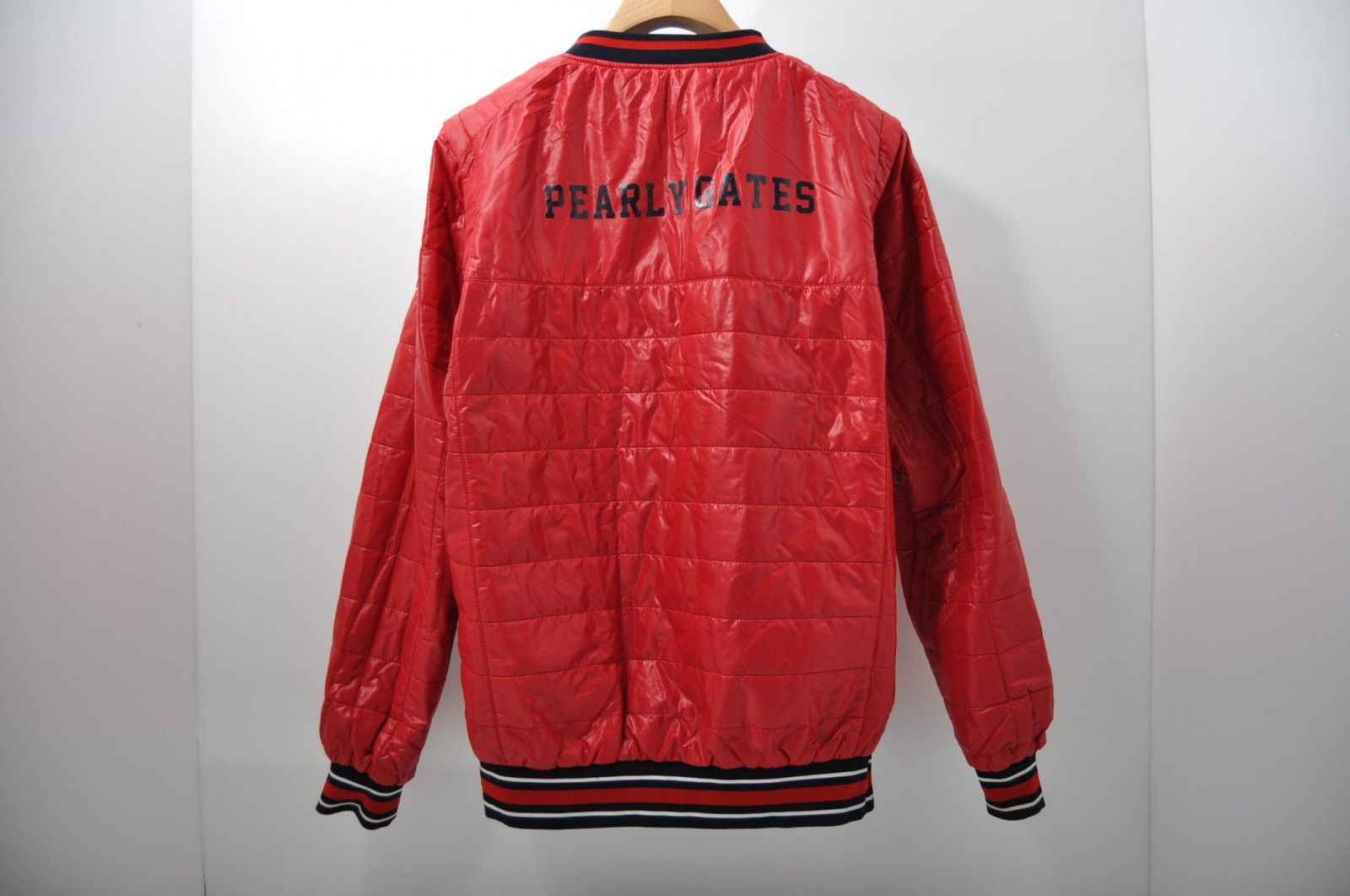 【未使用】パーリーゲイツ　ジャケット　サイズ５　メンズ Pe/Wメランジジャージ テーラードジャケット＜ESSENTIAL SERIES