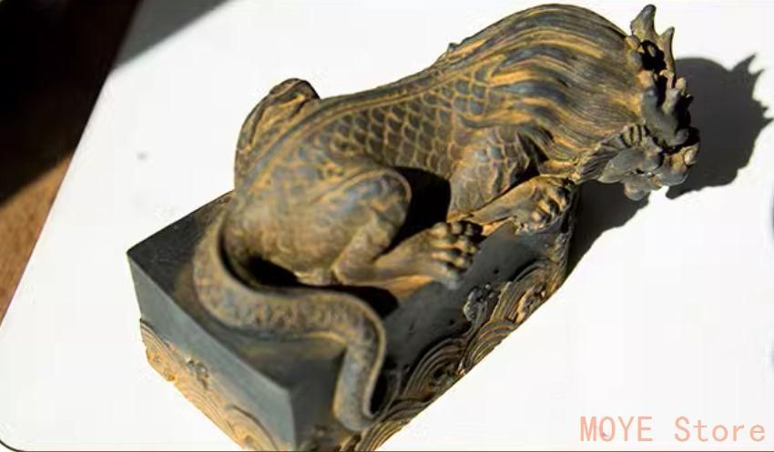 水を避ける獣カデ蝮 卓上 招財 茶寵 文机 文鎮 書道具 装飾