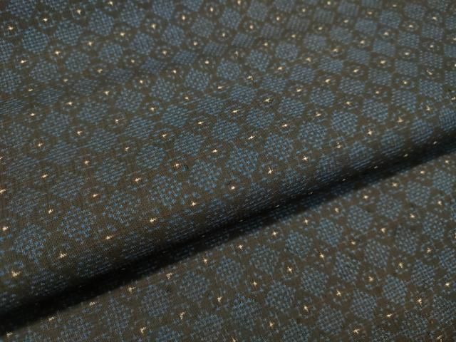 平和屋着物○本場大島紬 7マルキ 蜀江文 正絹 逸品 DAAS2246tw