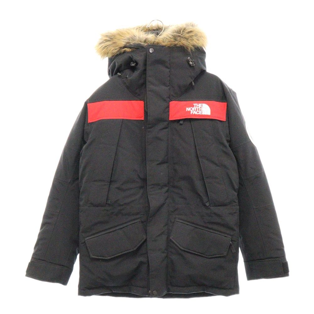 THE NORTH FACE (ザノースフェイス) ANTARCTICA PARKA アンタークティカパーカー ダウンジャケット ND91501  ブラック/レッド - メルカリ