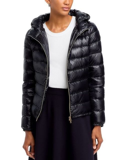 【送料無料】 ヘルノ レディース ジャケット・ブルゾン アウター Iconico GIADA Ultralight Removable Hooded Jacket Black