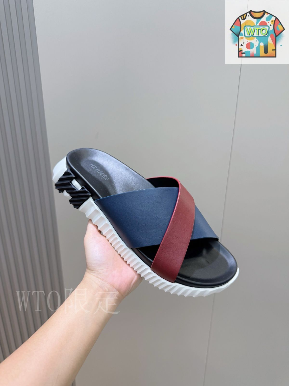 HERMES エルメス メンズ サンダル スリッパ02-SK36 - メルカリ