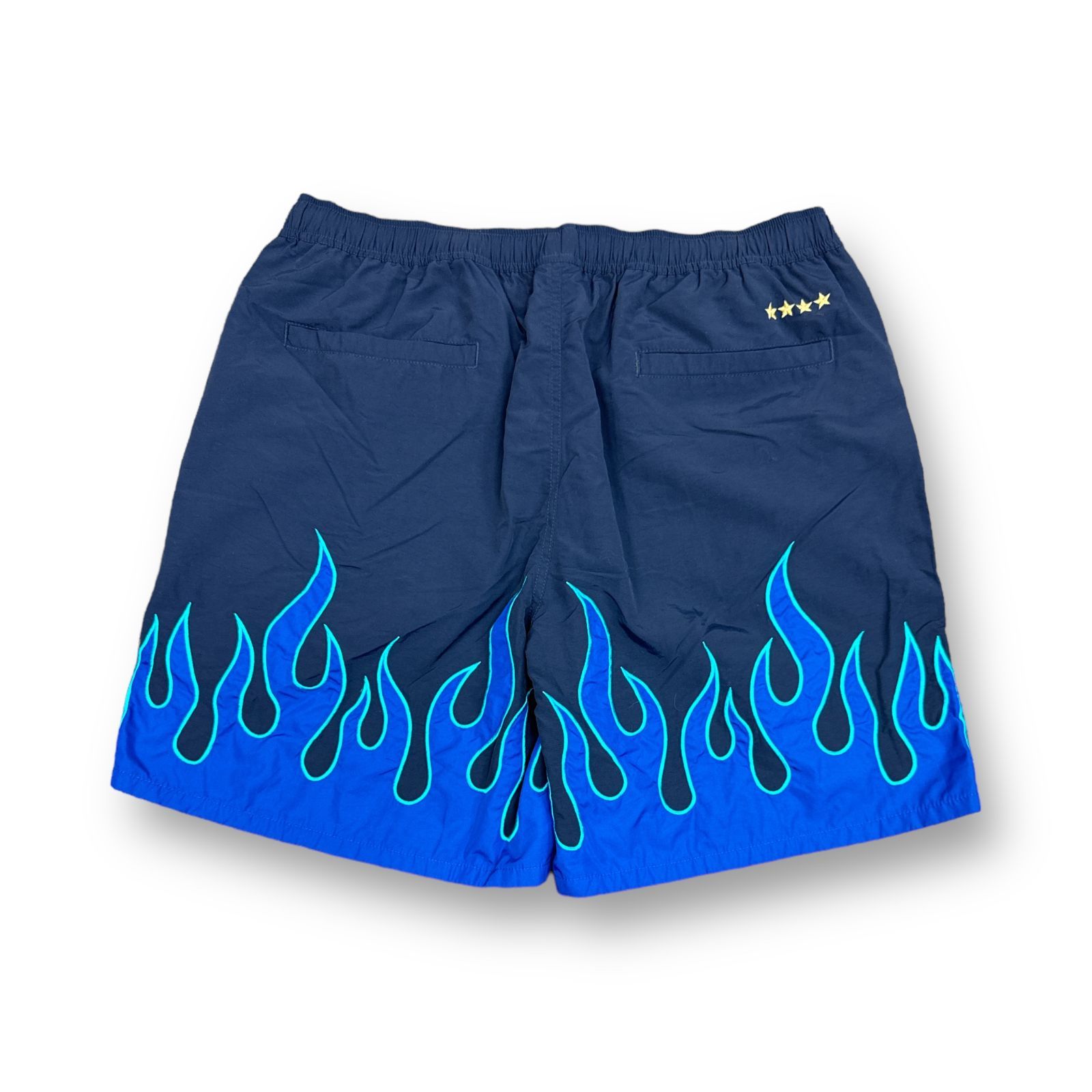 F.C.Real Bristol 19SS FIRE FLAME SHORTS ファイヤー刺繍 ナイロン イージーショーツ ハーフパンツ  エフシーレアルブリストル FCRB-190005 ネイビー L 67836A3 - メルカリ