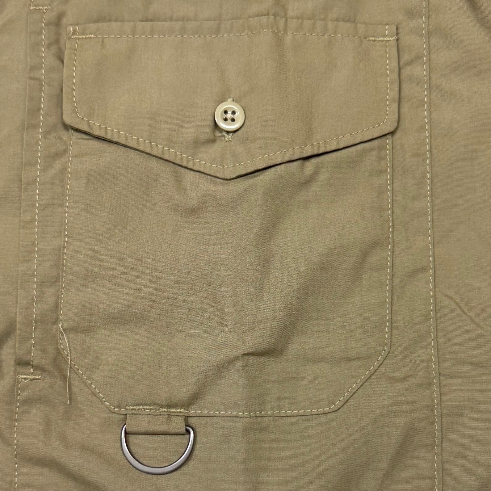 ENGINEERED GARMENTS ベージュ長袖シャツ M エンジニアードガーメンツ 長袖 ワークシャツ ベージュ Mサイズ