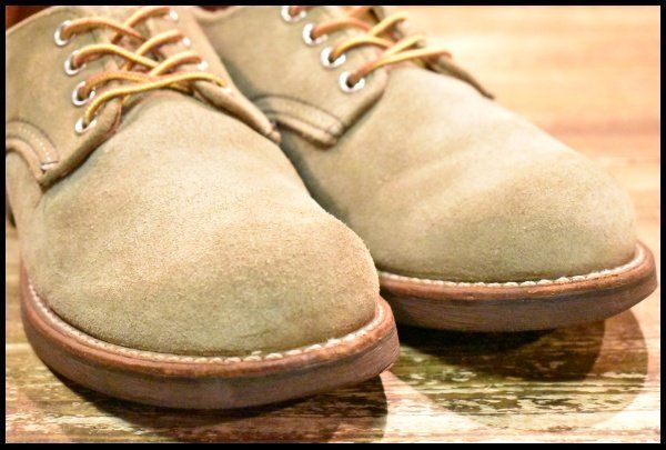 8D 良品 13年】レッドウィング 8056 スエード オックスフォード