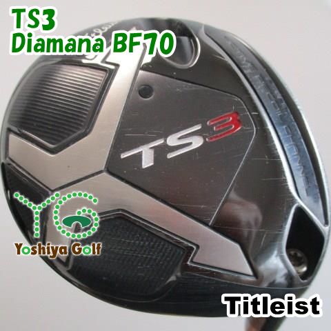 値下げ✨タイトリストTS 3  ディアマナBF70S 通販限定□ フェアウェイウッド タイトリスト TS3/Diamana BF70