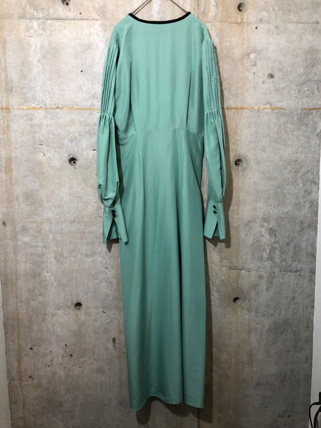 mame kurogouchi(マメクロゴウチ) 18AW A-Line Silk Dress/Aライン ...