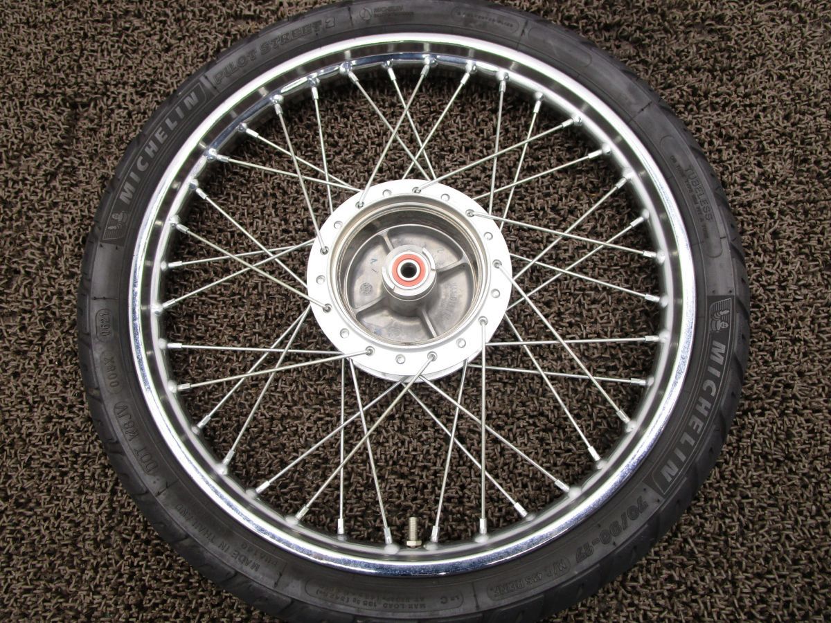 スーパーカブ110 フロントホイール □A7077 JA44 ホンダ JA10E Super Cub FI インジェクション 60周年