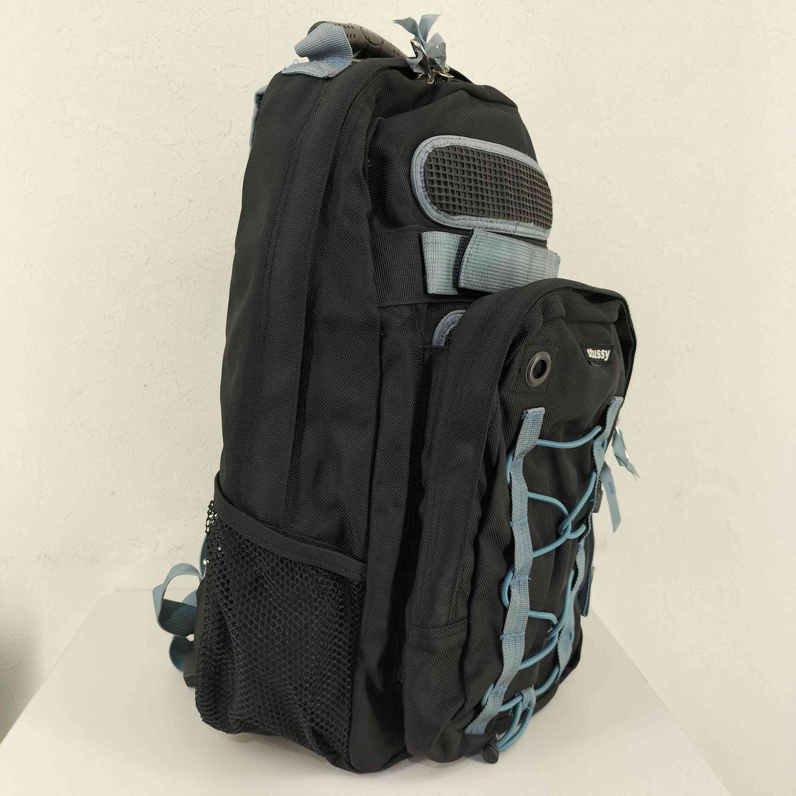 90s OLD STUSSY バックパック ギミック 紺タグ リュック 【公式通販】