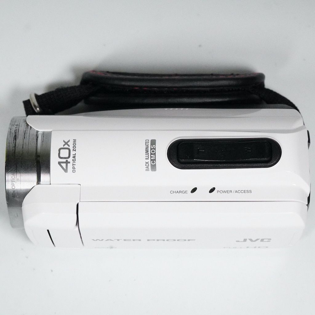 JVC Victor Everio GZ-B800-W ホワイト /1394 動作OK 1週間保証 トップ