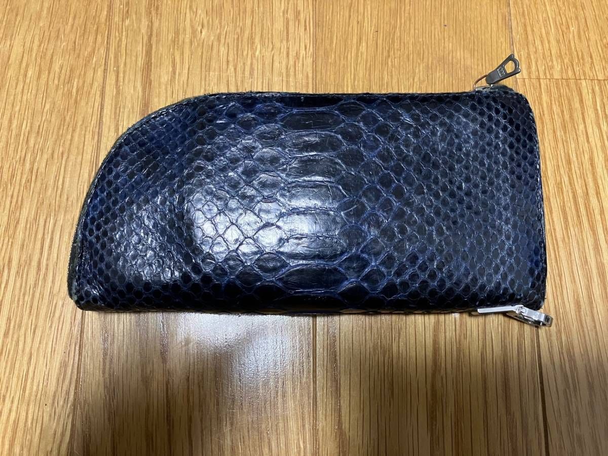 BACKLASH  イサムカタヤマバッグラッシュ　パイソンウォレット ISAMU KATAYAMA BACKLASH - パイソンオイルバック + イタリアン