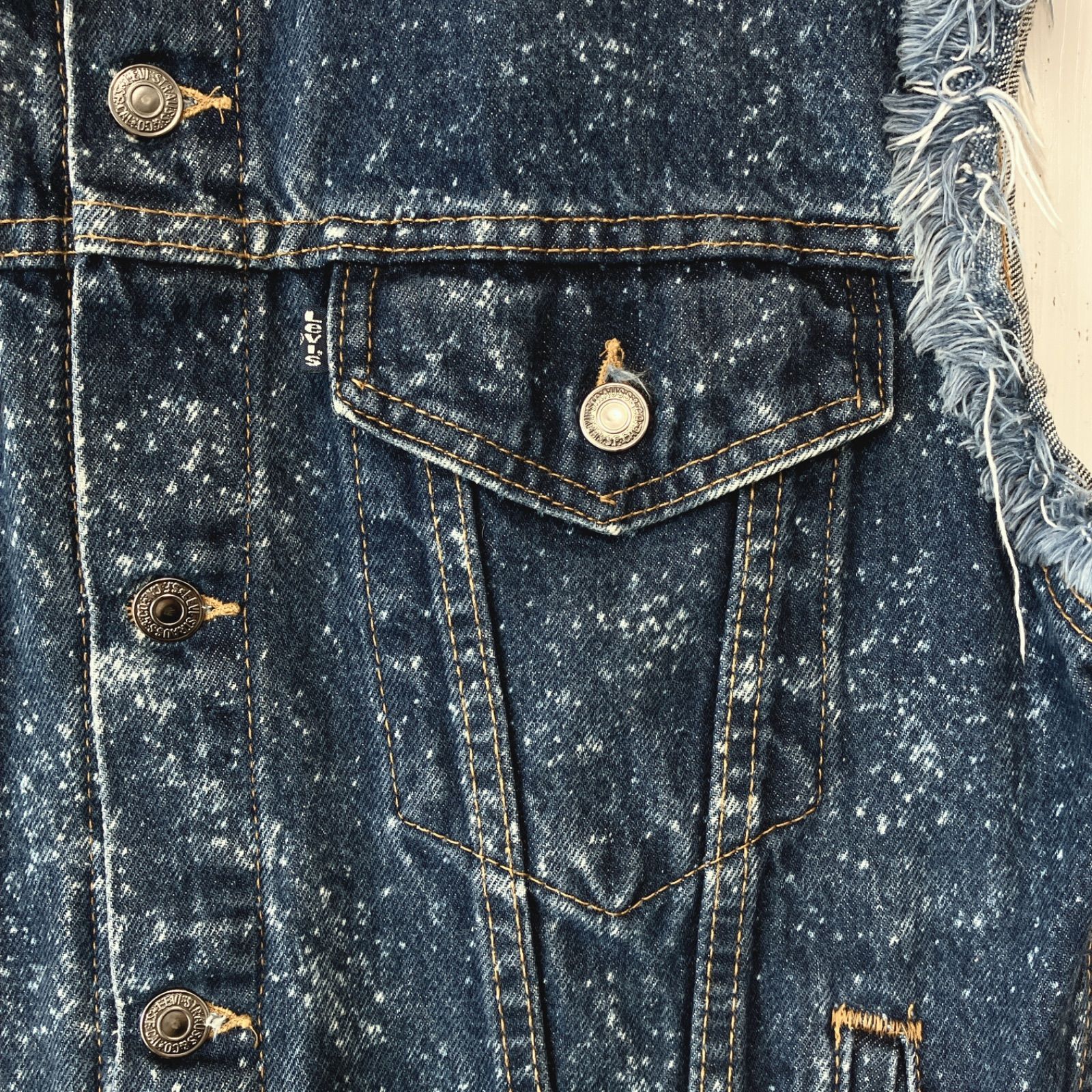 希少 80s USA製 ヴィンテージ リーバイス ギャラクティックウォッシュ