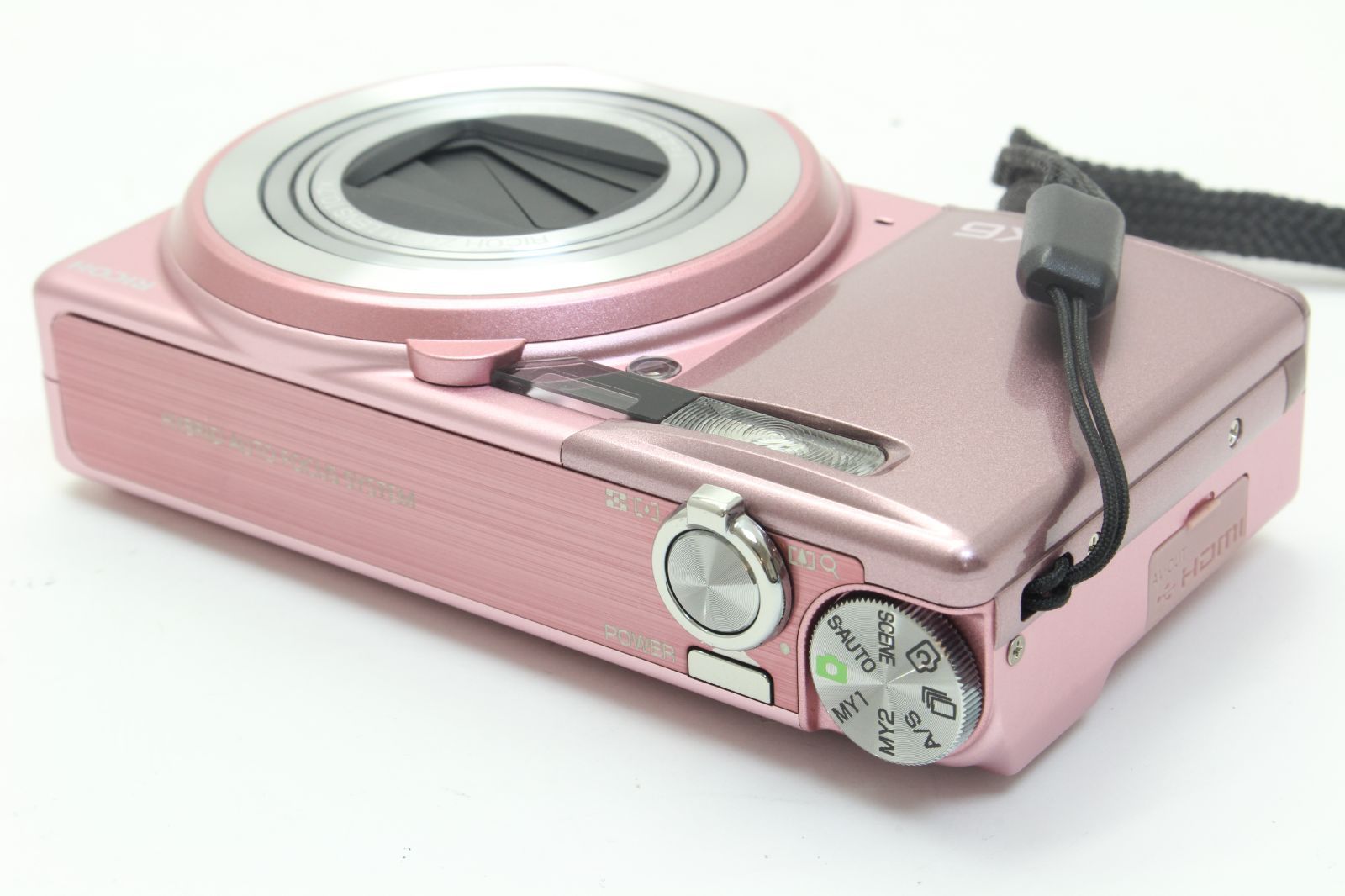 A+ (美品) RICOH リコー CX6 ピンク コンパクトデジタルカメラ