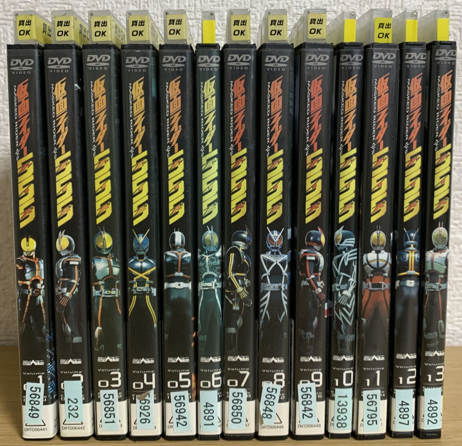 仮面ライダー555 ファイズ DVD全巻セット - メルカリ
