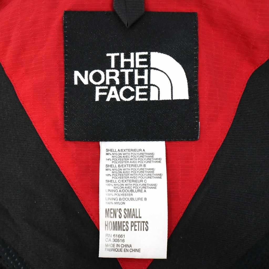 90年代 THE NORTH FACE ノースフェイス EXTREME LIGHT マウンテンパーカー アウトドア アウター レッド (メンズ S)  中古 古着 O0025