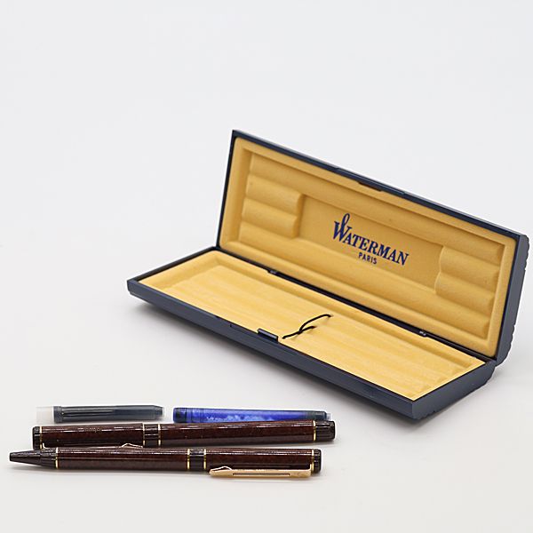 Waterman 】万年筆とボールペンセット ウォーターマン万年筆
