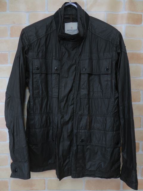 中古】 MONCLER モンクレール ジップジャケット 薄手 ブルガリア製