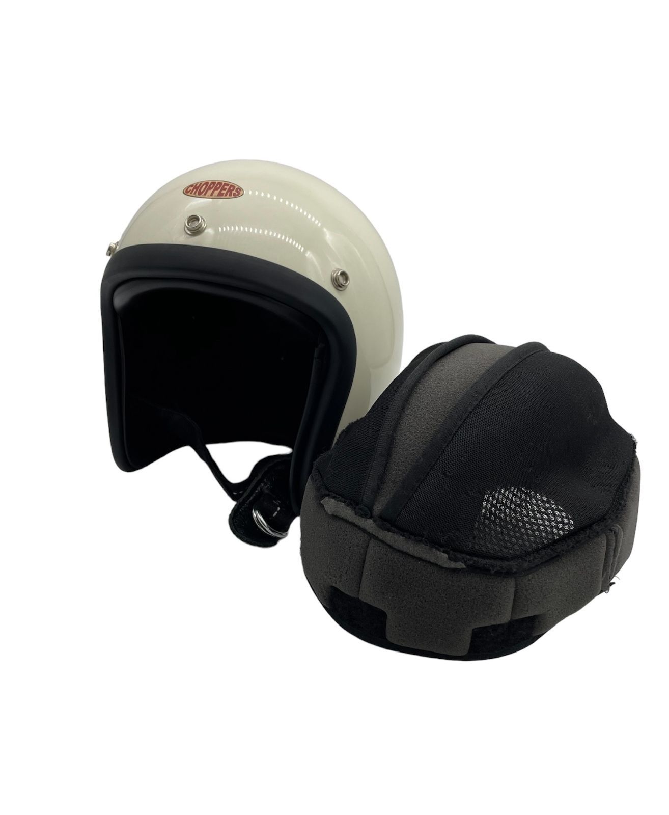 希少品CHOPPERS 極小スモールジェットヘルメット グレー 【公式通販】