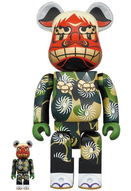 BE@RBRICK BAPE 招き猫 銀メッキ／達磨 金メッキ／獅子舞 BE@RBRICK