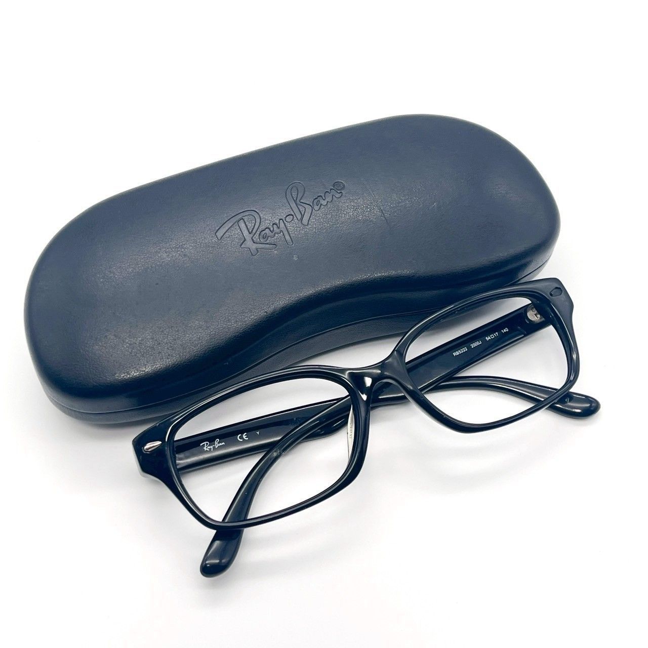 レイバン 眼鏡フレーム 伊達眼鏡 アイウェア プラスチック ブラック  