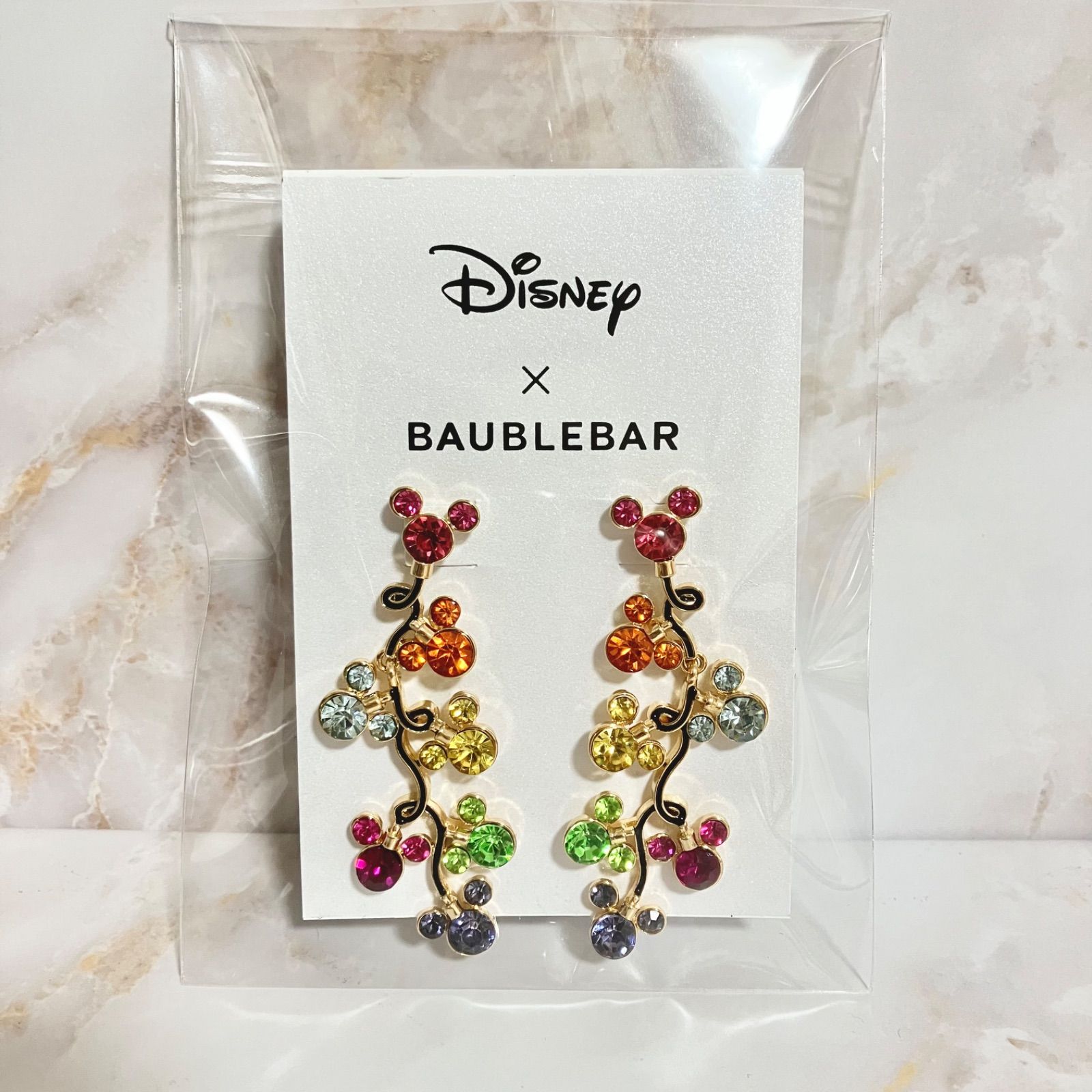 58%OFF!】 BAUBLEBAR × Disneyコラボピアス ミニーマウス ピアス(両耳