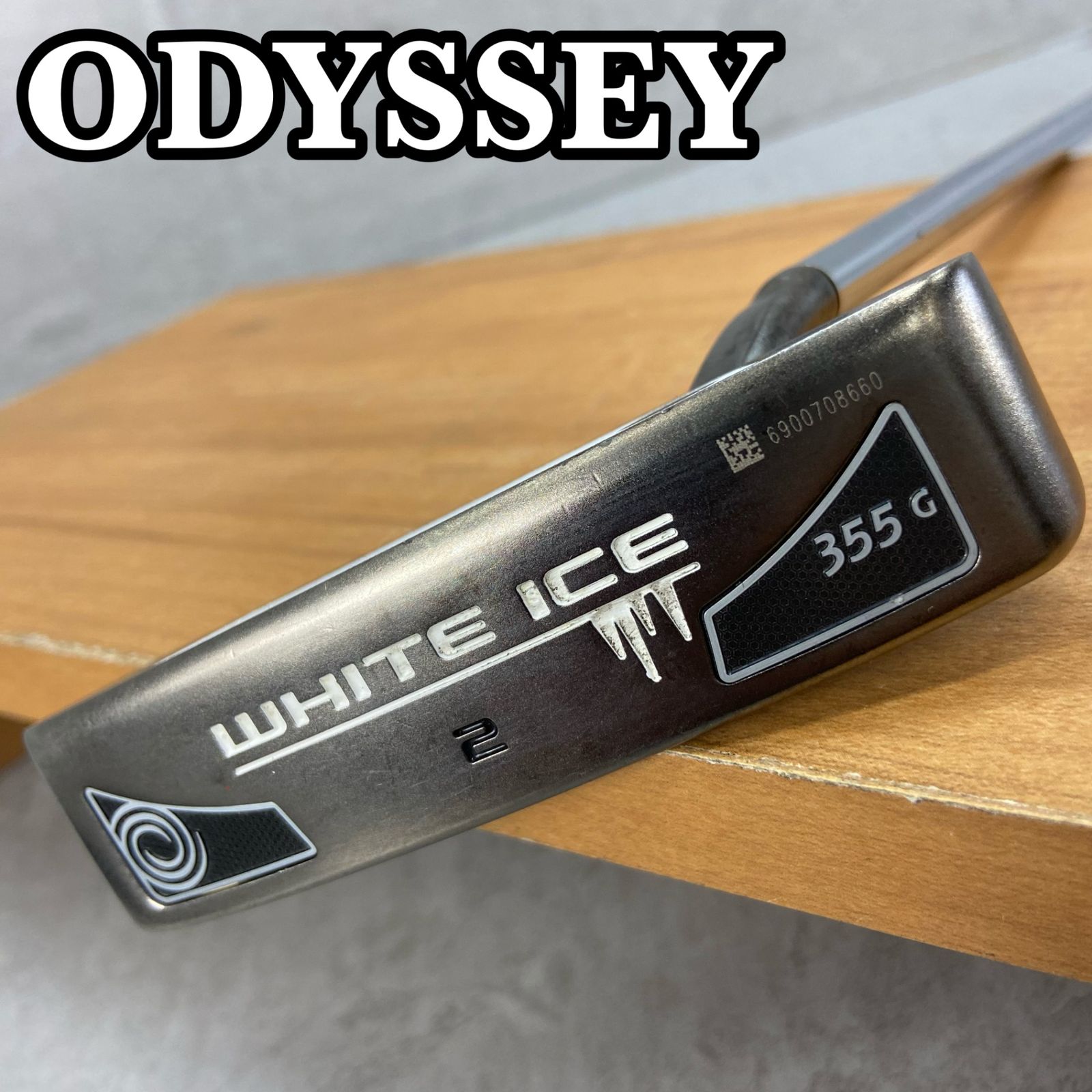 オデッセイ　ホワイトアイス　2　335G　メンズゴルフパター　スチール　右利き用　PT　ピン型　33インチ　ODYSSEY　WHITE　ICE オデッセイ ホワイトアイス 2 335G メンズゴルフパター スチール