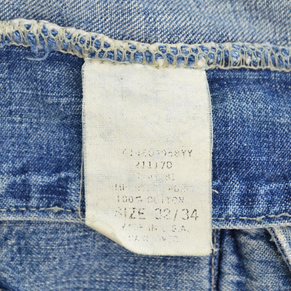 90s RRL DoubleRL 三つ星タグ デニムカーゴパンツ W32 RRL/DOUBLERL】90s USA製 3つ星タグ デニムカーゴパンツ - メルカリ