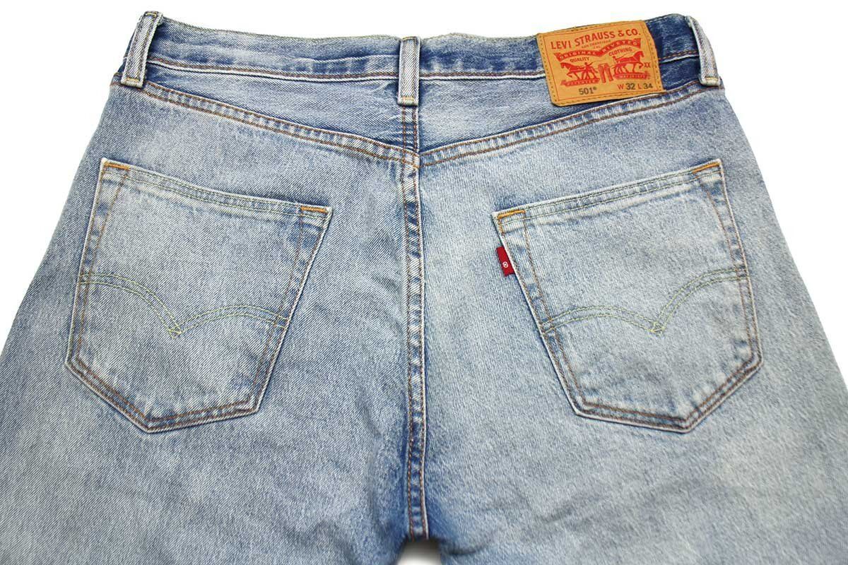 Levi'sリーバイス 501 USED加工 ストレッチ デニムパンツ w32 Levi'sリーバイス 501 USED加工 ストレッチ デニムパンツ w32