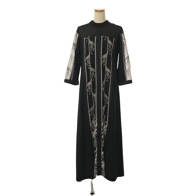 ミューラルMURRAL Framed Flower Dress 2023SS