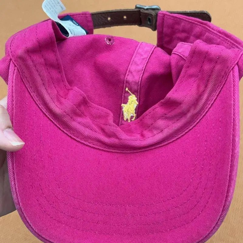 Polo Ralph Lauren ピンク ベースボールキャップ Ralph Lauren - ラルフローレン ゴルフ ベースボール キャップ