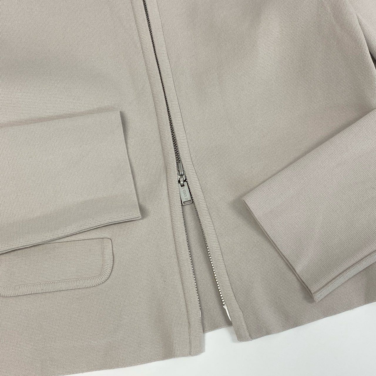 9j6 FOXEY BOUTIQUE フォクシーブティック ジップアップ ノーカラー