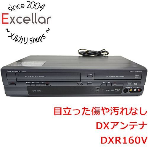 bn:5] 地デジチューナー内蔵ビデオ一体型DVDレコーダ DXR160V 欠品あり