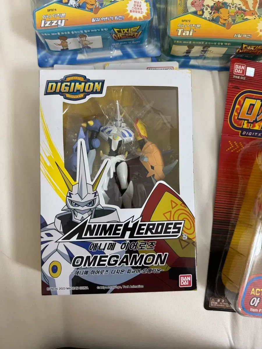 アニメヒーロー オメガモン ベルジェーヴモン デジタルモンスター フィギュア