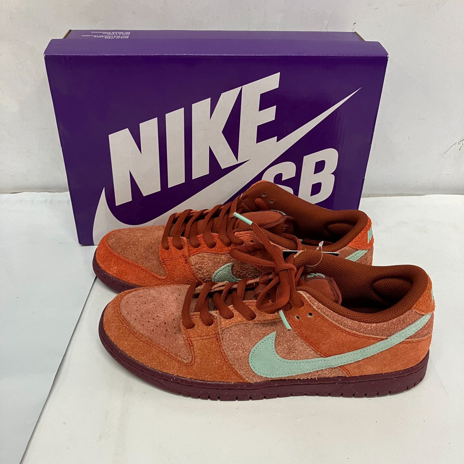 Nike SB Dunk Low Pro PRM Mystic Red and Rosewood ナイキ SBダンク