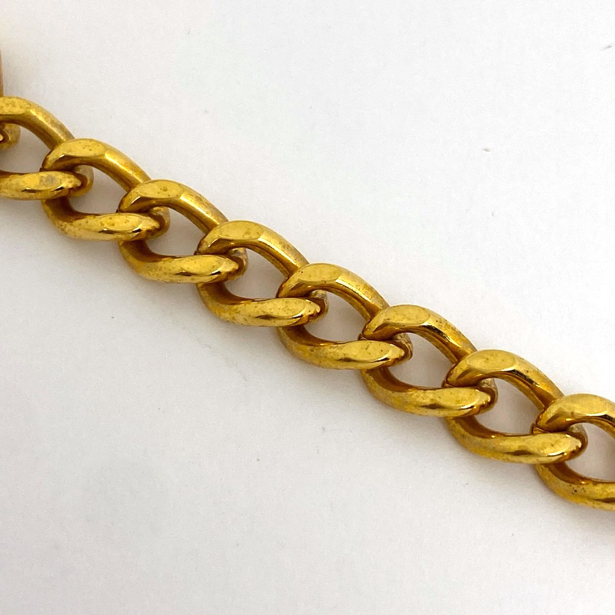 シャネル CHANEL ココマーク チェーン ブレスレット ターン