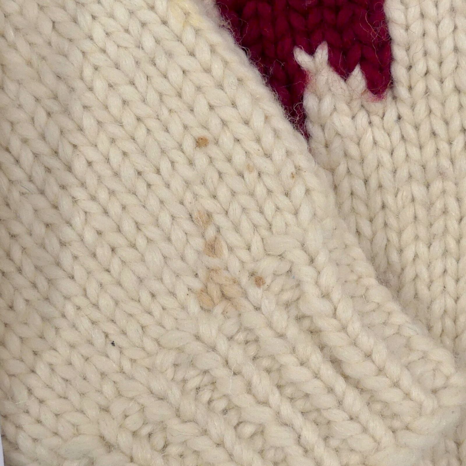 kanata カウチンニット　オルテガ　チマヨ カウチン セーター kanata ニット XL カナダ製 カナタ ベージュ