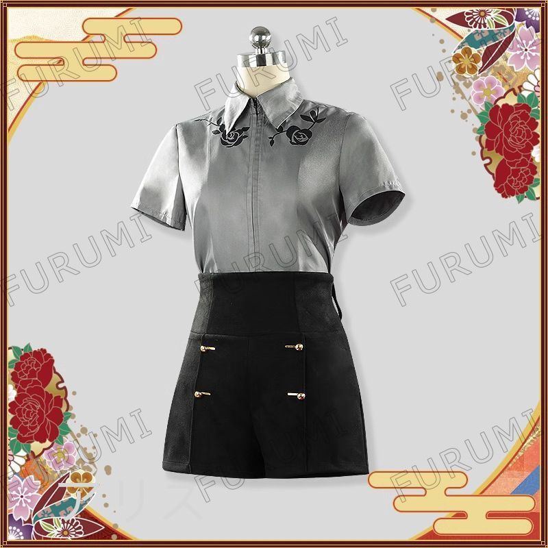 刀剣乱舞 京極正宗 コスプレフルセット 衣装 衣装 風 ウィッグ付き 靴