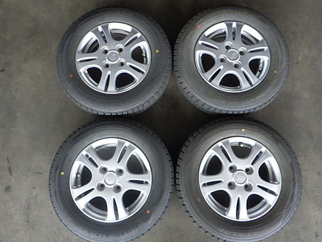 2210-423 ダイハツ アルミホイール＆スタッドレスタイヤ 145/80R13 2019年 4本セット - メルカリ